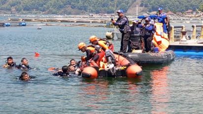 Kedalaman 12,3 Meter, Tim SAR Temukan Pria Tenggelam di Danau Batur