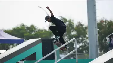 Sanggoe Darma Tanjung Raih Medali Perak Skateboard