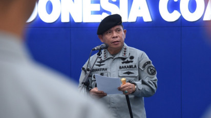 Rapat di DPR, Kepala Bakamla Beberkan Program 100 Hari Kerja di Kabinet Merah Putih