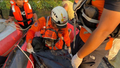 Tim Sar Temukan Remaja yang Tenggelam di Waduk Rusun Flamboyan