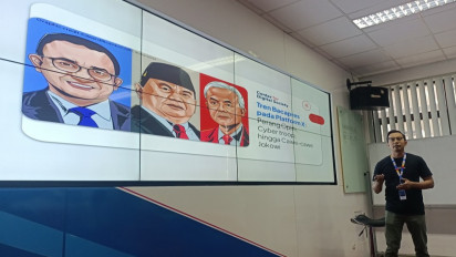 Analisa Pergerakan Pasukan Siber Tiga Bacapres 2024, Begini Temuan CfDS UGM