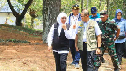 Lawan Perubahan Iklim, Gubernur Khofifah Gencarkan Aksi Tanam Pohon
