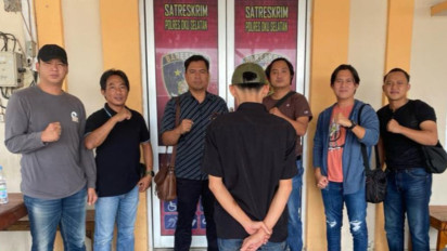 ASN Pembacok Kepala Desa Diamankan Polres Oku Selatan