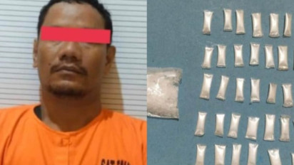 Polisi Gerebek Rumah Terduga Bandar Narkoba di Tapteng, Temukan 9,70 Gram Sabu