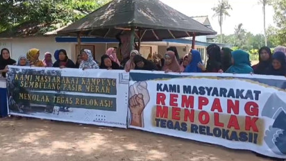 Warga Pasir Merah Kelurahan Sembulang Tetap Tolak Relokasi Meskipun Deadline Diperpanjang