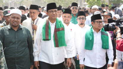Datangi Ponpes Nurul Islam Jember, Para Kiai Kompak Doakan Pasangan Anies - Cak Imin di Pilpres 2024