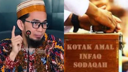 Uang Kotak Amal Masjid Besar Tidak Dipakai Tapi Disimpan dan Ditimbun, Ustaz Adi Hidayat Bilang Kalau...