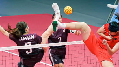 Sepak Takraw Putri Sumbang Medali Perunggu Asian Games untuk Indonesia