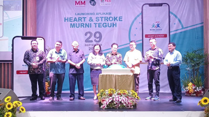 Peringati Hari Jantung Sedunia, Murni Teguh Luncurkan Aplikasi Heart and Stroke