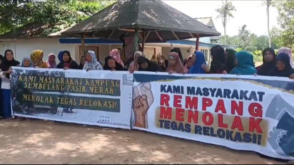 Deadline Pengosongan Pulau Rempang Diundur, Warga Tetap 100 Persen Menolak Relokasi