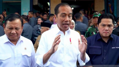 Survei Indikator: Erick Thohir Sosok Cawapres Paling Didukung Presiden Jokowi