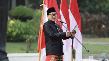 Jadi Inspektur Upacara Peringatan Hari Kesaktian Pancasila, Cak Imin: Pancasila Harus Jadi Denyut Nadi Anak Bangsa