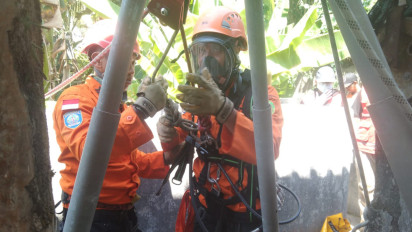 Nenek 91 Tahun Terjatuh di Sumur sedalam 25 Meter, Basarnas Bali Lakukan Evakuasi