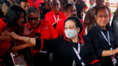 Megawati Singgung Putri Ariani di Rakernas PDIP: Kamu Mestinya Malu Sama Dia