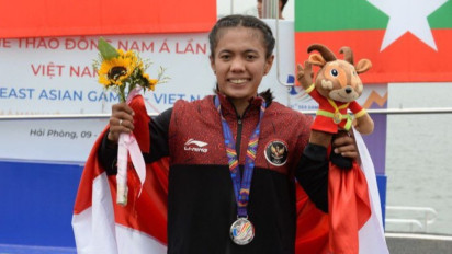 Buat Bangga Indonesia, Riska Andriyani Amankan Tiket Final Kano Tunggal 200 Meter Putri