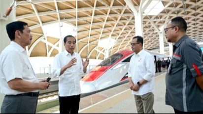 Hari Ini Jokowi Resmikan Kereta Cepat, Rencananya Didampingi Presiden China Xi Jinping