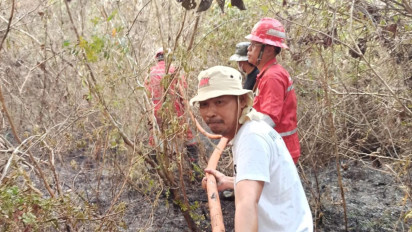 Karhutla Makin Meluas, 100 Personel Tambahan Disiapkan untuk Pemadaman di OKI Sumsel