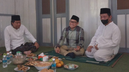 Awali Safari Politik ke Jawa Tengah, Cak Imin Sowan ke Pondok Pesantren Girikesumo