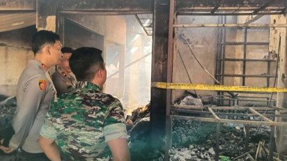 Polisi Periksa 3 Saksi Usut Kebakaran Hebat Pasar Leuwiliang