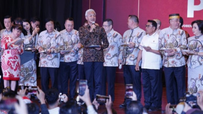 Pesan Ganjar di HUT PSMTI: Jaga Kerukunan