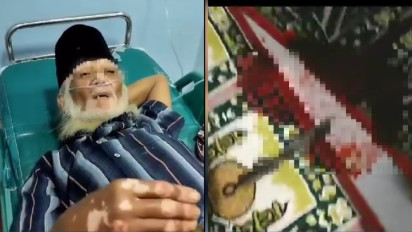 Seorang Kakek Ditikam saat Sholat Berjemaah di Masjid Nganjuk, Kondisinya Kritis di RS