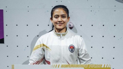 Rekor Panjat Tebing di Asian Games Pecah oleh Atlet Indonesia