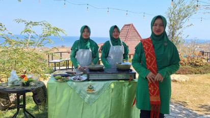 Persit Kartika Chandra Kirana Cabang XXVI Kodim 1607/Sumbawa Meriahkan HUT TNI ke-78 dengan Kegiatan Menarik