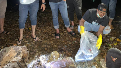 Warga Temukan Kerangka Manusia di Cor Dalam Drum di Aceh Besar