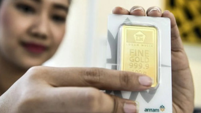 Harga Emas Batangan Hari Ini 4 Oktober 2023 Naik Rp1.000 per Gram