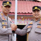 Terbukti Aniaya Personelnya, Ini Momen Pisah Sambut AKBP Reinhard Nainggolan dengan Kapolres Dairi yang Baru