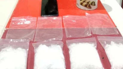 Edarkan Sabu ke Remaja Pangkalpinang, Residivis Pengedar Sabu Kembali Ditangkap Polisi