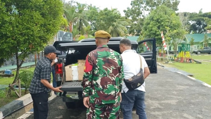 Satgas Pamtas Gagalkan Masuknya Miras Hingga Kosmetik Ilegal Asal Malaysia