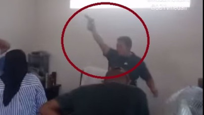 Tak Hanya Thailand, Koboi Medan Letuskan Senpi Berkali-kali di Hadapan Warga: Ini dari Polda! 