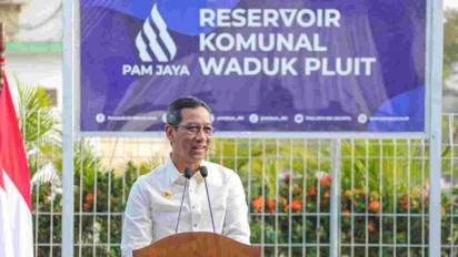 Atasi Krisis Air Bersih Pemprov DKI Jakarta Resmikan Reservoir Komunal