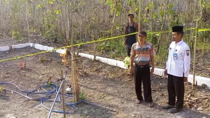 Warga Rembang Digegerkan Sumur Bor Semburkan Gas dan Api