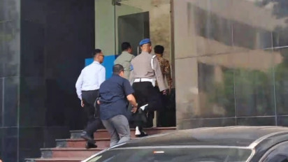 Mentan Syahrul Yasin Limpo Mendatangi Polda Metro Jaya