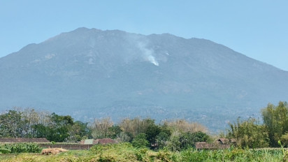 Water Bombing Dinilai Efektif Padamkan Kebakaran Hutan, Titik Api di Gunung Lawu Mulai Berkurang