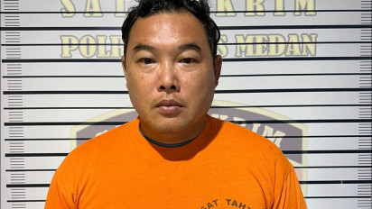 Ini Tampang Pelaku Aksi Koboi Mengenakan Baju Tahanan Usai Diamankan Satreskrim Polrestabes Medan