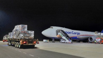 377 Ton Logistik MotoGP Mandalika Tiba di Lombok