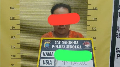 Miliki Sabu, Seorang Ibu Rumah Tangga di Sibolga Ditangkap Polisi