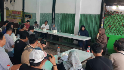 Bacaleg DPR RI, Rukmini Mantan Walikota Probolinggo Sapa Jurnalis