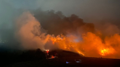 Api Kembali Muncul pada Malam Hari, Area Kebakaran di TPA Jatibarang Meluas