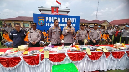 Polisi Sita 3,7 Kg Sabu dari Dua Tersangka Pengedar Narkotika Antarprovinsi