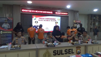 Lagi, Poliandri Berujung Maut di Gowa, 6 Pelaku Diringkus Polisi