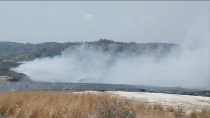 Asap Dampak Kebakaran TPA Jatibarang Masuk ke Pemukiman, Wali Kota Imbau Warga Pakai Masker