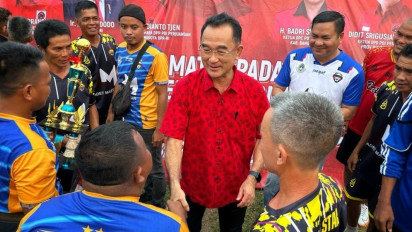 Komitmen Rudianto Tjen Merajut Silaturahmi Warga Lewat Event Olahraga
