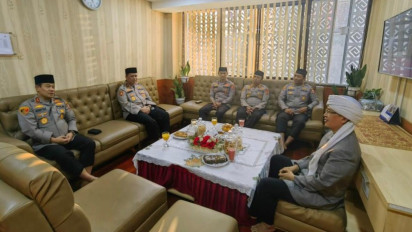 Terima Kunjungan Kaops Nusantara Cooling System, Aa Gym Serukan Pemilu 2024 Tanpa Perpecahan