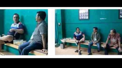Roy Suryo Ungkap Foto Lain Pertemuan SYL dan Firli di Lapangan Badminton: 100 Persen Asli