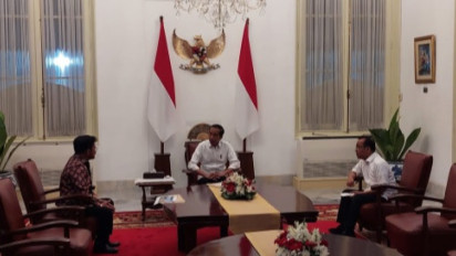 Syahrul Yasin Limpo Tiba di Istana untuk Temui Jokowi