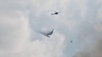 Andalkan Water Bombing, Kebakaran Hutan Magetan Sulit Dijangkau Relawan